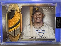 2025 Topps Dynasty Manny Machado Padres Auto Patch Relic 1/1 DAP-MM6 SSP