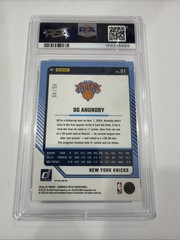 2024 Donruss Optic Basketball Og Anunoby Blue /49 (PSA 9)