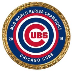 Chicago Cubs 2016 MLB World Series Champions Coin Double Sided