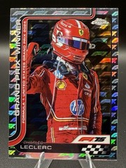 2025 Topps Chrome F1 Logofractor #111 Charles Leclerc Ferrari GP Winner