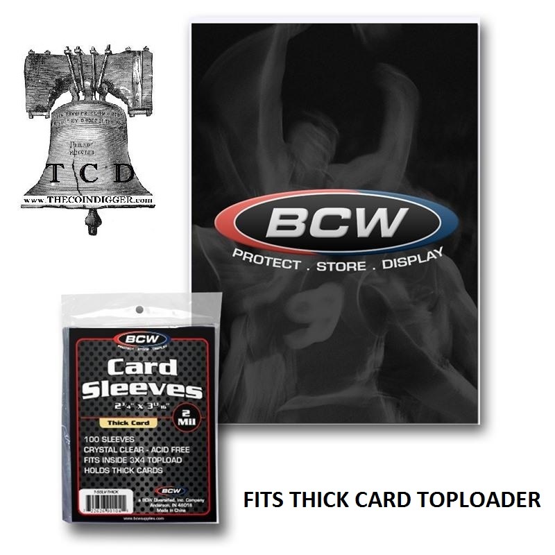 200 BCW Jersey Relic Card Sleeve Game Worn Thick Cards Sleeves Protection Holder