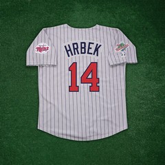 Kent Hrbek 1991 Minnesota Twins World Series Cooperstown Men’s Grey Road Jersey