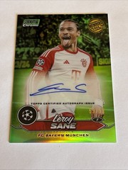 Topps Stadium Club Chrome 2023/24 – FC Bayern München – Leroy Sane Auto SP /99