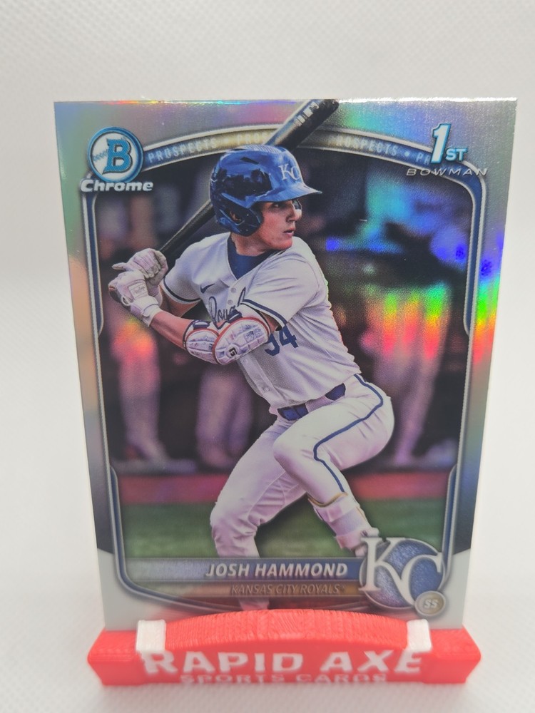 2025 Bowman Draft – Chrome Josh Hammond #BDC-185 Refractor (RC)