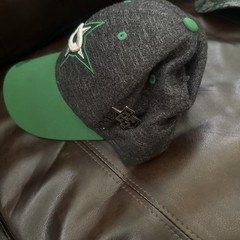 Lot of 4 Dallas Stars NHL Hockey Baseball Hats Camo Military & Green Hook & Loop