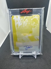 2023 Leaf Exclusive PBA Packy Hanrahan Auto 1/1 Printing Plate, Kingpins