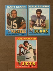 1971 TOPPS FOOTBALL- YOU PICK #1 -200 COMPLETE YOUR SET FREE SHIPPING