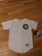 Anthony Rizzo Chicago Cubs MLB Majestic Cool Base Jersey NWT Youth M (10/12)