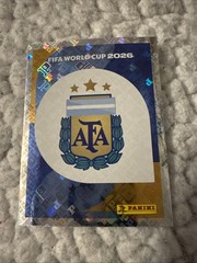 2026 Panini FIFA World Cup Argentina Logo Holo Foil Sticker ARG 1 Official