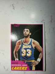1981-82 Topps – Kareem Abdul-Jabbar #20