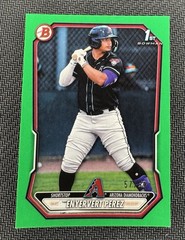 2026 Bowman Paper Enyervert Perez 1st Green (/99) #BP-71 Arizona Diamondbacks