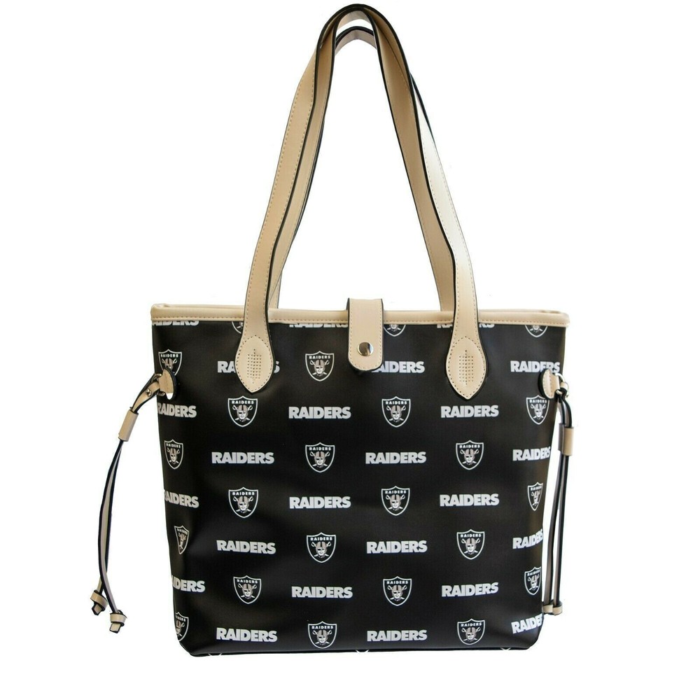 NFL Las Vegas Raiders Woman’s Printed Tote Hand Bag