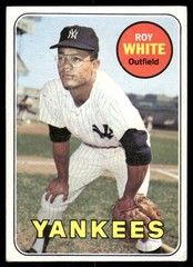 1969 Topps #25 Roy White – VG