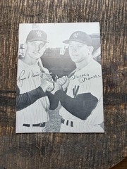 1962 Mickey Mantle and Roger Maris New York Yankees Rare in this condition.