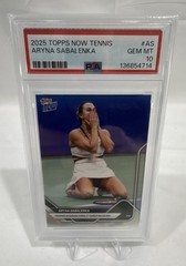 2025 Topps Now Tennis – Aryna Sabalenka #TN-AS