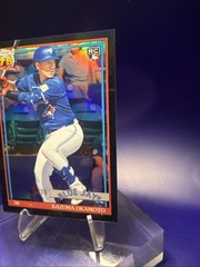 2026 Topps Chrome KAZUMA OKAMOTO 75th Anniversary BLACK /10 Rookie Blue Jays