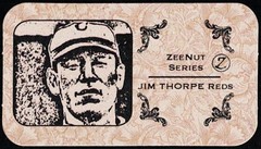 JIM THORPE – Z Series “SPOT THE WINNER” Tobacco Card – CINCINNATI REDS