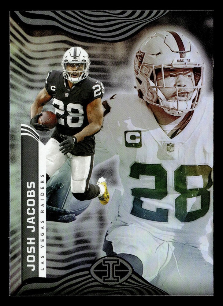 Josh Jacob’s 2022 Panini Illusions #57 Raiders FOOTBALL *059