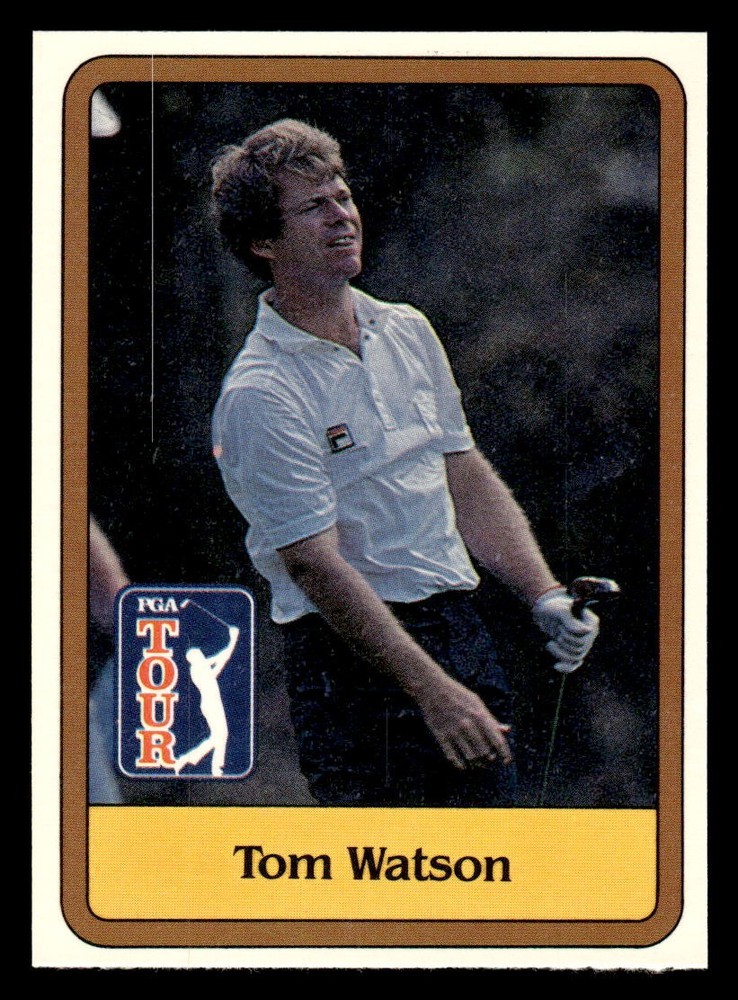 1981 Donruss Golf Tom Watson #1 NM/MT