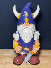 Minnesota Vikings NFL Garden Desk Gnome Forever Collectibles Officially Licensed