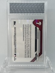Presale 2025 Topps Now Kyle Schwarber 4 HR Game TCC Graded Gem Mint 10
