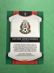 2016 Panini Select Javier Hernandez Multi Color Parallel Terrace #12 Mexico