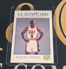 Impel 1992 U.S. Olympicards Michael Jordan #12 Team USA Basketball Card