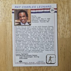 Sugar Ray Leonard | 1991 Impel U.S. Olympicards Hall of Fame – Boxing #29