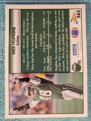 1992 PACIFIC WES HOPKINS #565 PHILADELPHIA EAGLES