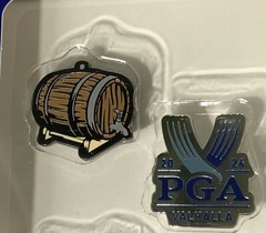 2024 Pga Championship Ball Marker Set Valhalla golf 4 different new