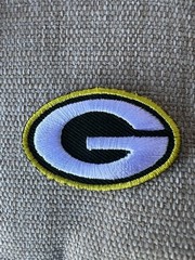 Green Bay Packers Premium Logo G Patch SALE 🏈 (small) Perfect,Easy Iron On