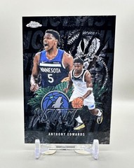 2025-26 Topps Chrome Basketball Instinct #INS-7 ANTHONY EDWARDS