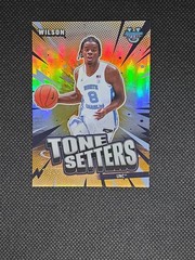 2025-26 Bowman U Best Basketball Caleb Wilson Tone Setters Gold /50 Card #TS-30