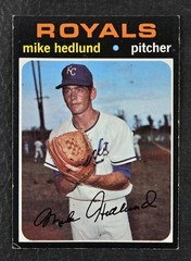 1971 Topps High # Mike Hedlund #662 (SP), Kansas City Royals – READ