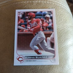 2022 Eugenio Suarez Topps Baseball Series 1 #314 Cincinnati Reds