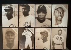 LOT OF 8 SPORTING NEWS WORLD WIDE SPORTS 1933 NEGRO ALL STARS CARDS