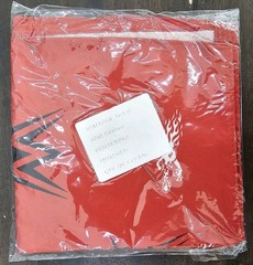 WWE & Fireball Bandana – Red, White & Black, Sealed in Promo Packaging