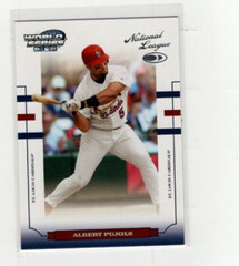 2004 Albert Pujols Donruss World Series #WS-155 Free Shipping (D-0120)