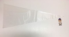 10x Soft Pennant Sleeve Bag 3 Mil Polyethylene Case Holder 12.5×31.5 Protector