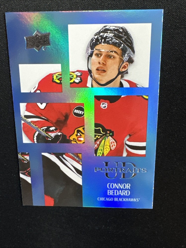 24-25 UD Series 1 Hockey UD Portraits P-15 Connor Bedard
