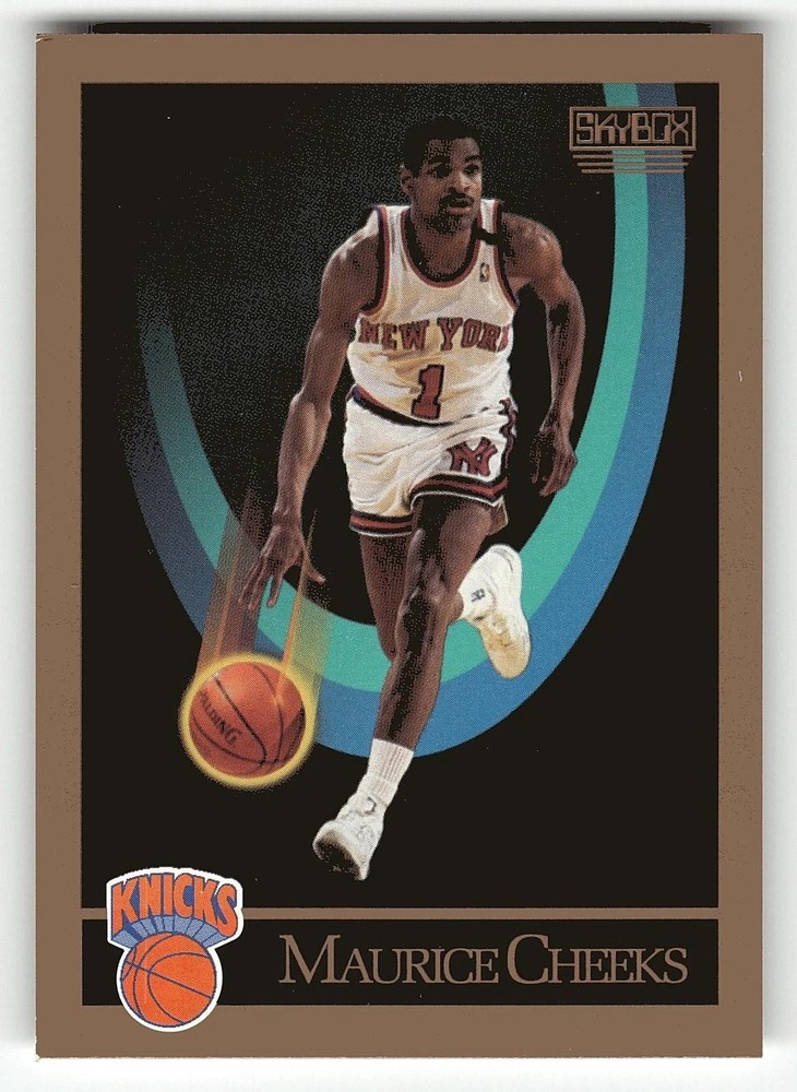 1990-91 SkyBox #186 Maurice Cheeks