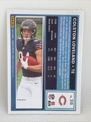 2025 Panini Donruss Rated Rookie Colston Loveland #310 Optic Scope Blue Bears