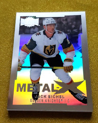 2021-22 Skybox NHL Metal Universe #MX31 Jack Eichel METAL X Holo SSP CASE HIT