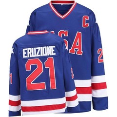 1980s USA Hockey Style Jersey Stitched – Custom Fan Edition Retro Men