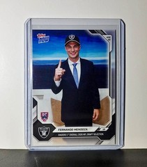 Fernando Mendoza Rookie 2026 Topps Now Draft Night #FMEN Card Las Vegas Raiders
