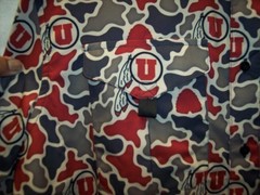 UNIVERSITY OF UTAH UTES AMIGO PROVISIONS CO MENS OUTDOOR ACTIVE LS FAN SHIRT XL