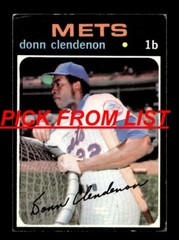 1971 Topps 3-162 VG-EX Pick From List All PICTURED bb1