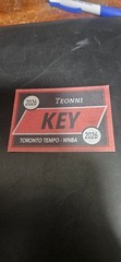 TEONNI KEY 2026 TORONTO TEMPO CARD # 1 WNBA