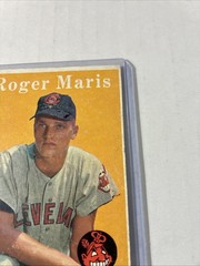 1958 Topps – Roger Maris #47 (RC) VG Slight Crease