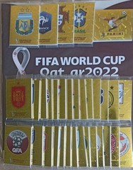 Panini FIFA World Cup Qatar 2022 complete set 670 Stickers White Border + album